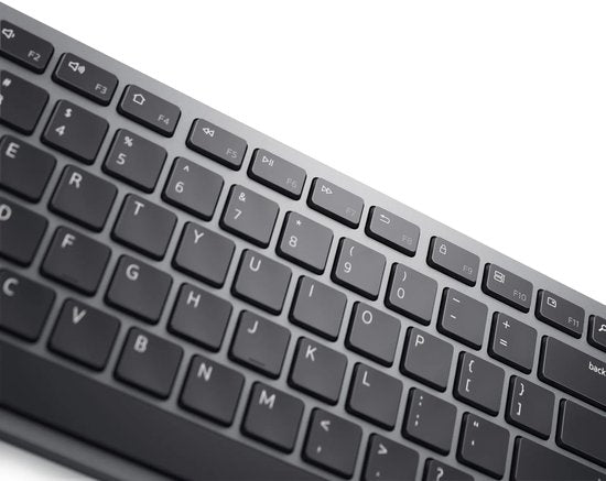 Dell KM7321W keyboard and mouse set - wireless - for PC and Mac - Titanium grey