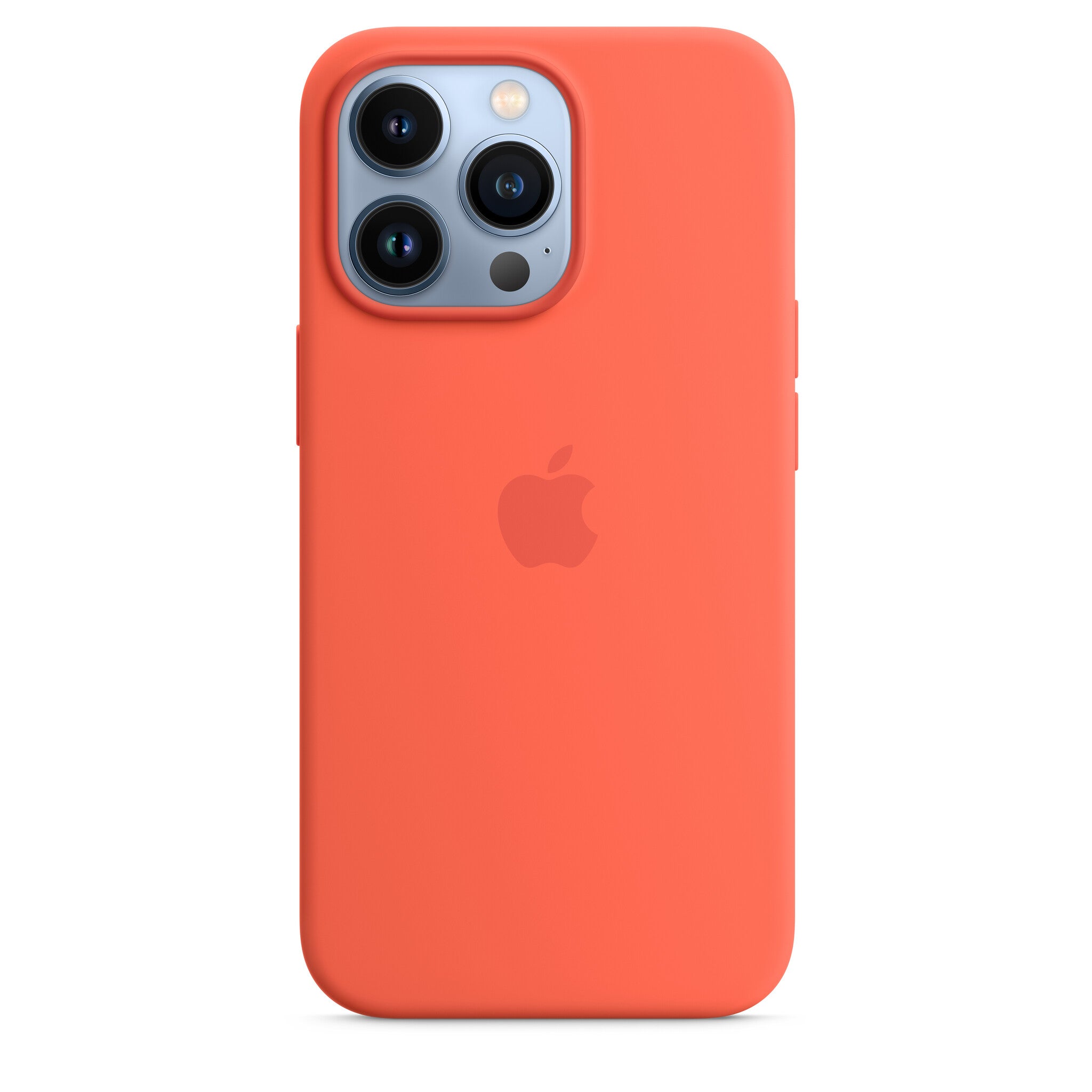 Apple iPhone 13 Pro Silicone Case met MagSafe - Nectarine