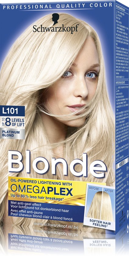 Schwarzkopf Blonde haarverf - Platinum Blond L101