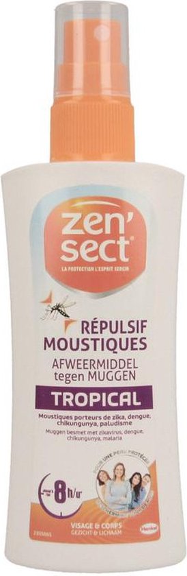 Zensect muggenlotion - Skin Protect Tropical - zonder DEET - 100 ml