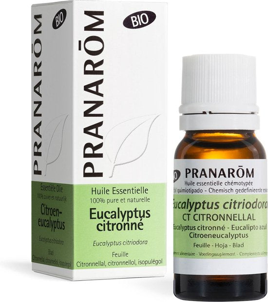 Pranarom etherische olie - citroeneucalyptus - bio - 10 ml