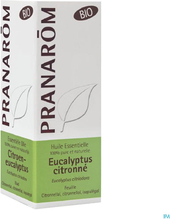 Pranarom etherische olie - citroeneucalyptus - bio - 10 ml