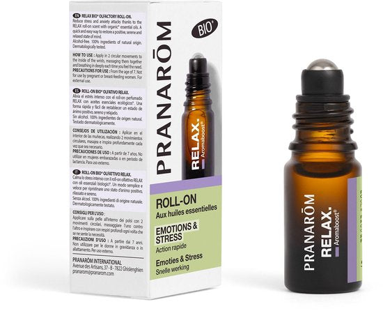 Pranarom Relax roll-on - bio - 5 ml