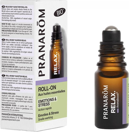 Pranarom Relax roll-on - bio - 5 ml