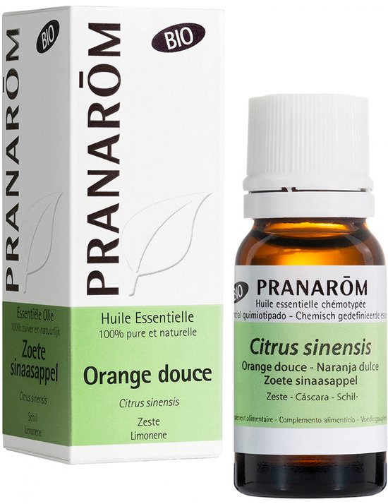 Pranarôm etherische olie - zoete sinaasappel - bio - 10 ml
