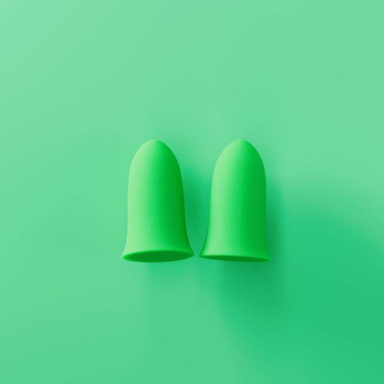 BLOX oordoppen - foam - medium - 36 dB SNR - Groen