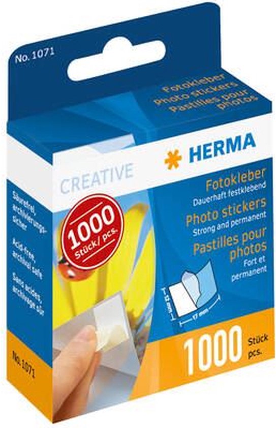 Herma photo stickers - 1,000 pieces