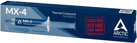 Arctic MX-4 thermal paste - 1 piece