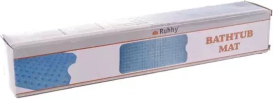 Ruhhy Bath Mat - Anti-slip 100×40 cm - Blue