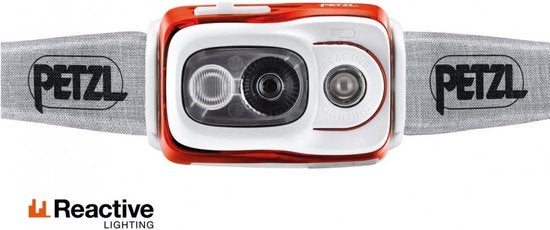 Petzl Swift RL hoofdlamp - 1100 lumens met batterij - Oranje