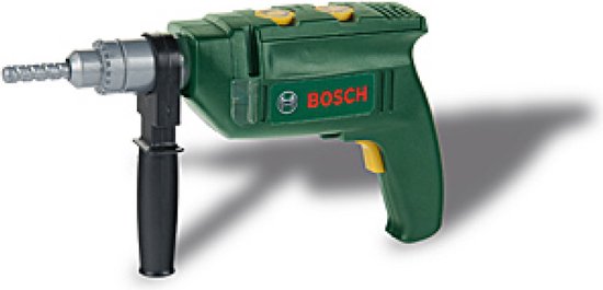 Klein Toys Bosch mini boormachine - speelgoed met licht en geluid - 24,5×15×4 cm - Groen/Rood