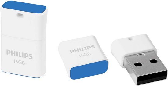 Philips Pico USB stick - 2.0 - 16 GB - Blue