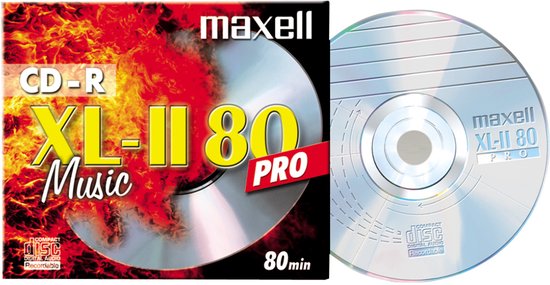 Maxell audio CD-R - 700 MB 80 minuten - jewel case - 10 stuks