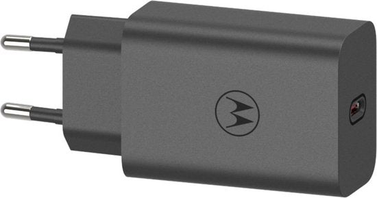 Motorola TurboPower thuislader - 68W met USB-C kabel - Zwart