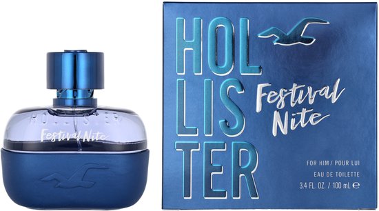 Hollister Festival Nite eau de toilette - herenparfum - 100 ml