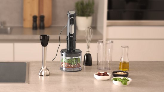 Braun MultiQuick 5 Pro Hand Blender - MQ55.236M - Black