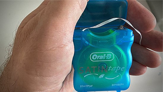 Oral-B Satin Tape flosdraad - mint - 25 m