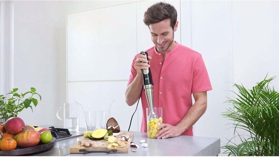 Braun MultiQuick 9 MQ 9135XI Immersion Blender - 1200W - 0.6 liter - Black