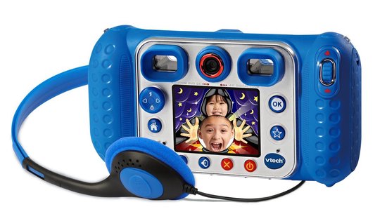 VTech KidiZoom Duo DX kindercamera - 10-in-1 interactief - 4-10 jaar - Blauw