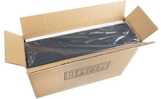 Soulima horlogebox Paris - 12 vakjes - 20×30×8 cm - Zwart