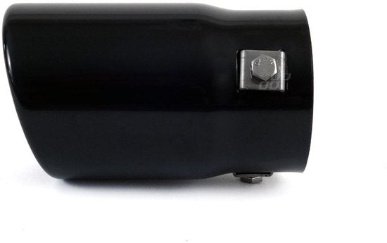 Exhaust tip - MT 017B - Stainless steel - Black