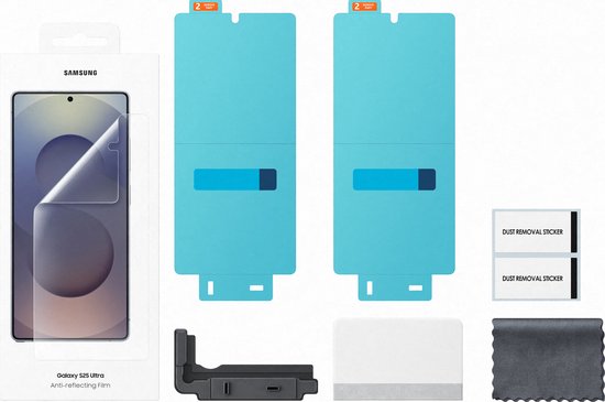 Samsung Galaxy S25 screen protector - anti-reflection film - Transparent