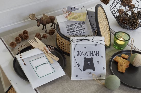 Edding 4500 Textile Marker Set of 5 - Round Nib 2-3 mm - Machine Washable 60°C