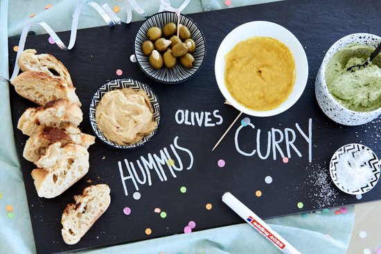 Edding 4095 Chalk Markers - Washable Round Nib 2-3 mm - 9 Colors - 10 Pieces