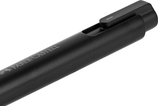 Faber-Castell Precision gumpen - inclusief navulgummen - Zwart