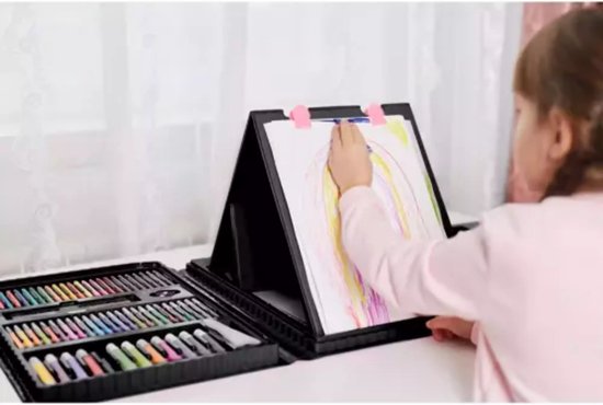 Maaleo schilderset - 208-delig in koffer