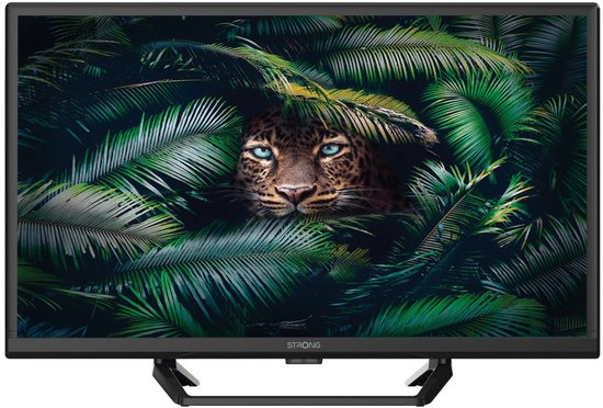 Strong LED TV - SRT24HE4023C 24 inch HD 12V - caravan/camper - Zwart