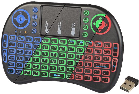 Prolech Blow KS-2 mini keyboard - wireless with backlight and touchpad