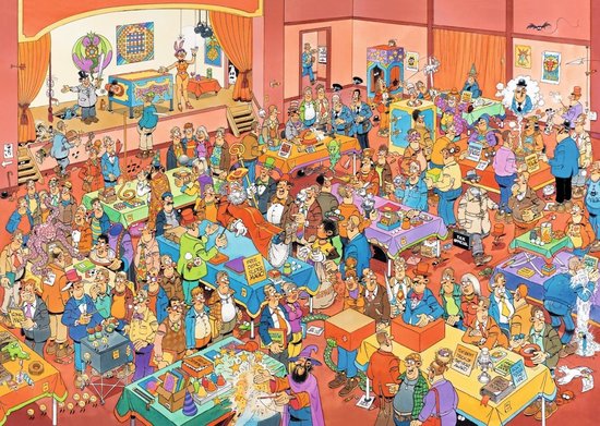 Jan van Haasteren puzzel - De Goochelbeurs - 1000 stukjes