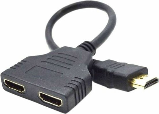 Gembird HDMI adapter - to dual HDMI - Black