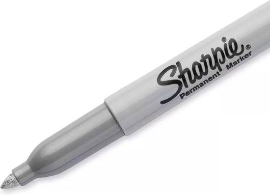 Sharpie stift - metallic - Zilver