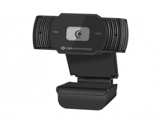 Conceptronic AMDIS04B webcam - 1920×1080 USB 2.0 - Zwart