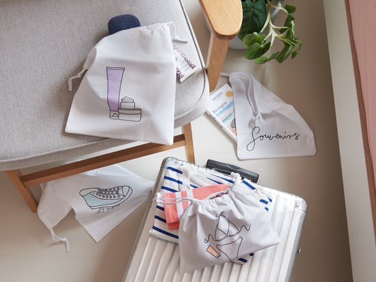 Edding 4500 Textile Marker Set of 5 - Round Nib 2-3 mm - Machine Washable 60°C