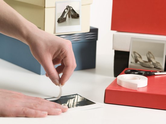 Tesa Double-Sided Tape - 10 m × 12 mm - Transparent