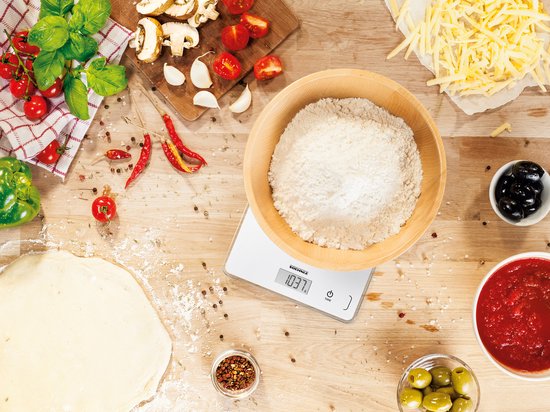 Soehnle Compact 300 keukenweegschaal - digitaal tot 5 kg - Wit