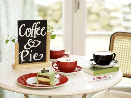 Edding 4095 chalk marker set of 5 - round nib 2-3 mm - wipeable - White