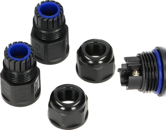 Kabelverbinder - waterdicht mini - 3×1,5 mm² - 80 mm