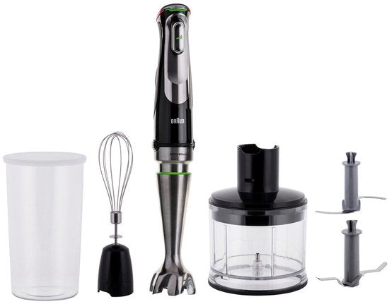 Braun MultiQuick 9 MQ 9135XI Immersion Blender - 1200W - 0.6 liter - Black