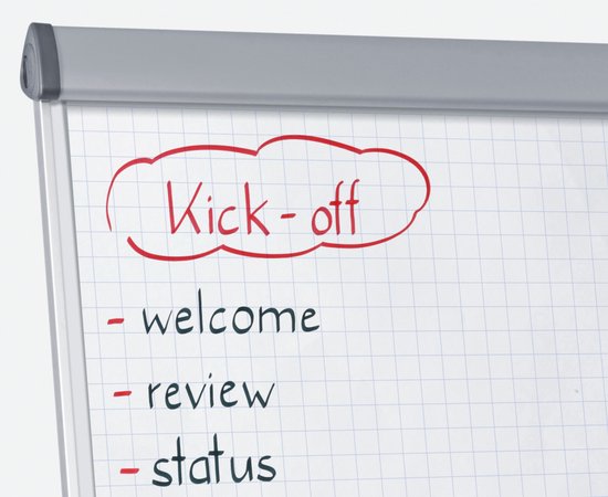 Edding 383 flipchart marker set of 4 - chisel nib 1-5 mm - refillable - Black, red, blue, green