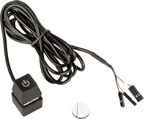 Kolink externe power-knop - KL-EXPWR - Zwart