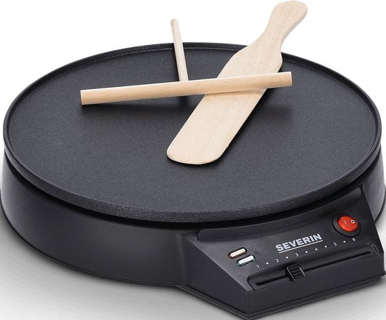 Severin CM 2198 crepe/pancake maker - 30 cm - non-stick coating - stepless temperature control - 1000W