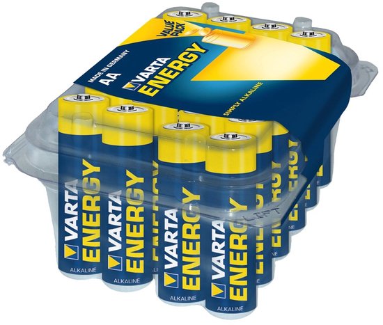 Varta Alkaline Batteries - AA LR06 - 24 pieces