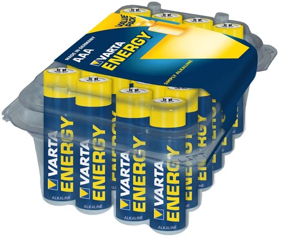 Varta AAA Batteries - Alkaline LR03 - 24 Pack