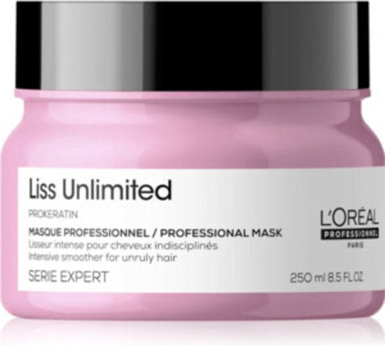 L'Oréal Professionnel Liss Unlimited haarmasker - weerbarstig haar - Serie Expert - 250 ml