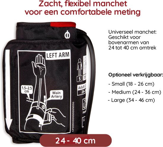 Rossmax Z5 bloeddrukmeter - bovenarm bluetooth - hartstichting gevalideerd - AFib detectie