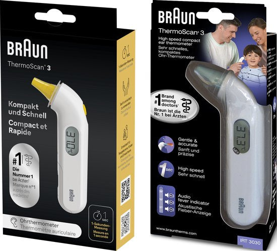 Braun IRT 3030 ear thermometer